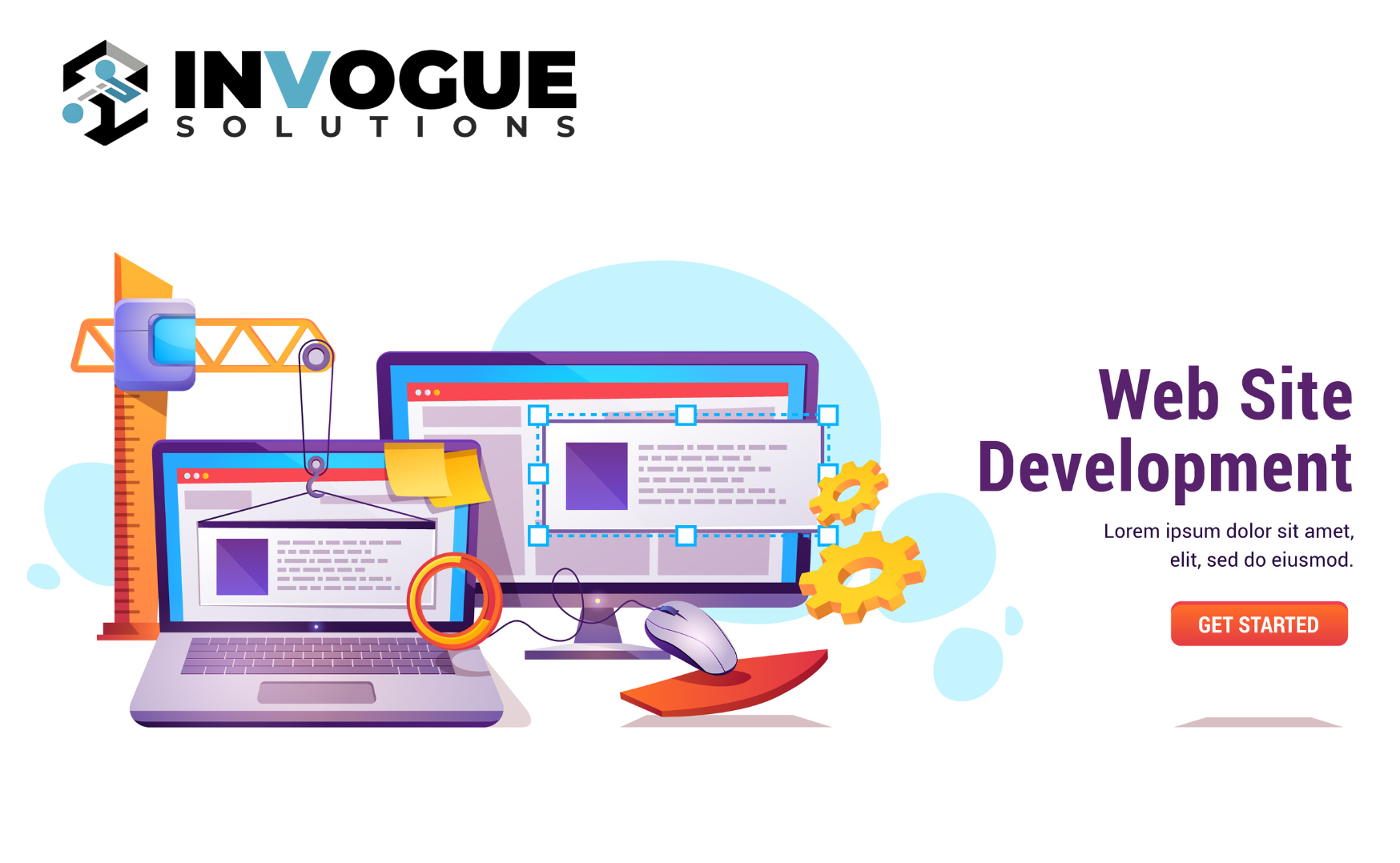 Achieve an exponential growth with a stunning website development!