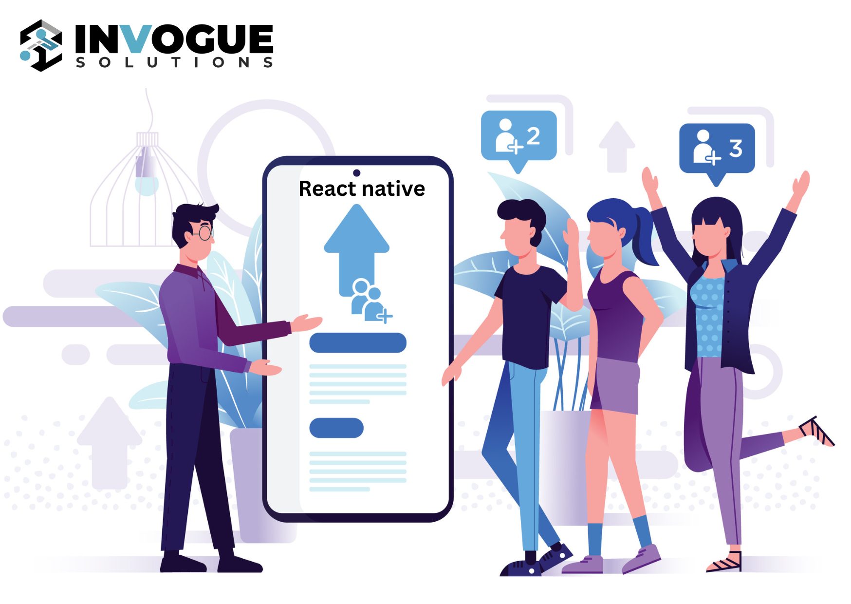 Engage with your potential clients through an Exceptional React native mobile application!