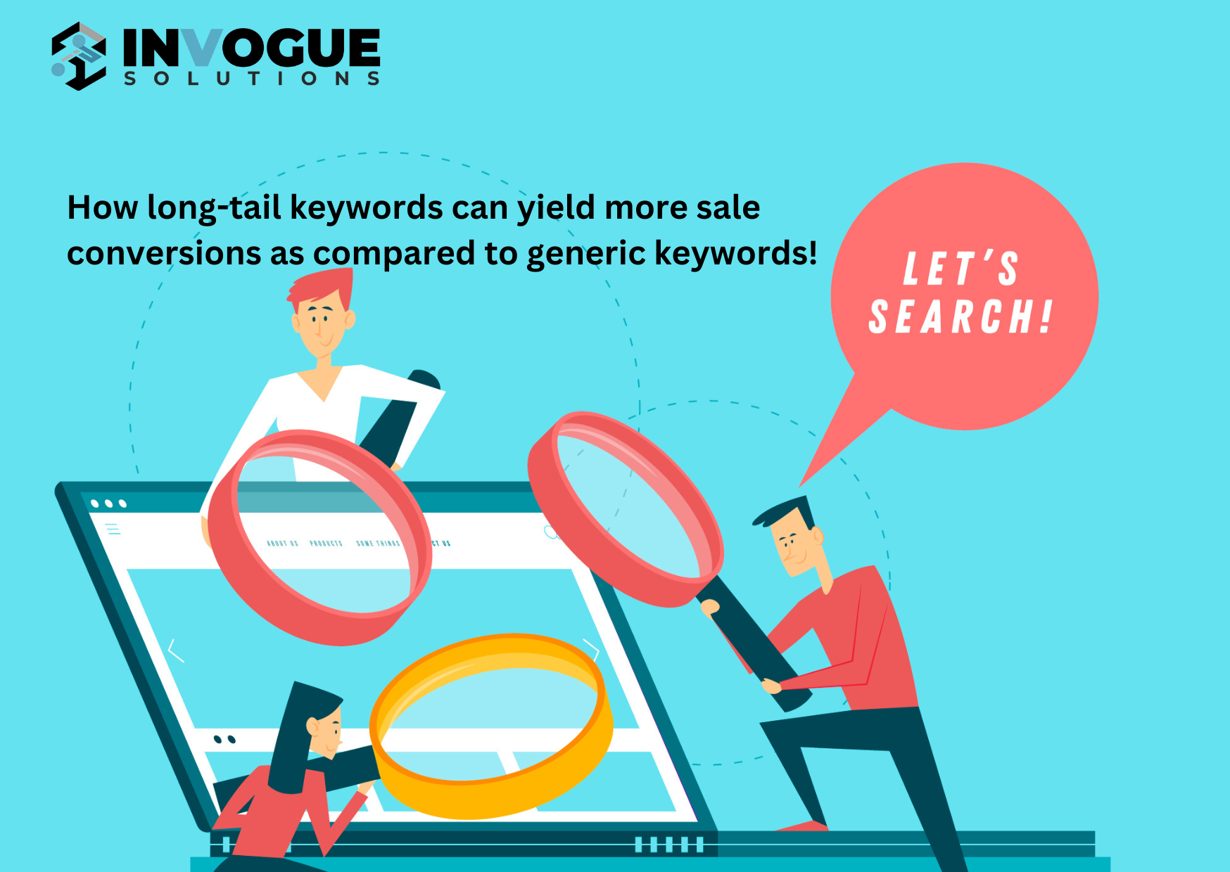 How long-tail keywords can yield more sale conversions as compared to generic keywords.